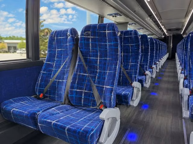 aiken charter bus interior